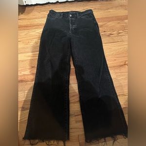 Aritzia Denim Forum Farrah wide leg jeans